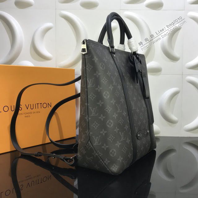 LV包包 LV新款雙肩包 M45221 Gaston Labels特別款 Tote雙肩包 LV手提背包  ydh3670